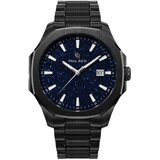 Paul Rich PR-46700 Mens Watch Mercer Aventurine Black Blue 40,5 mm 5ATM  