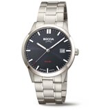 Boccia 3673-02 Mens Watch Titanium Solar 39mm 5ATM 