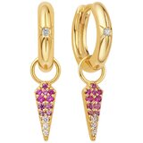 Ania Haie EST048-01 Hoop Earrings Sunset + 1 x 2-Pendant Set