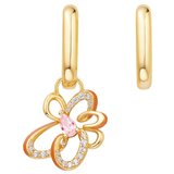 Ania Haie EST048-02 Hoop Earrings Flower Power + 1-Pendant Set