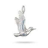 Thomas Sabo PE1009-166-7 Kingfisher Pendant with Multicoloured Stones for Women