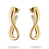 Thomas Sabo CR770-M01-39 Asymmetric Hoop Earrings Gold-Plated Women