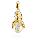 Thomas Sabo PE1010-M01-14 Octopus Pendant with Pearl Gold-Plated Women