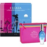 Escada Island Kiss Dovanų rinkinys, Tualetinis vanduo 30ml + kosmetikos krepšys
