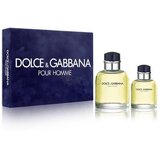 Dolce & Gabbana Dolce & Gabbana pour Homme dovanų rinkinys, tualetinis vanduo 125 ml + tualetinis vanduo 40 ml