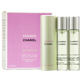 Chanel Chance Eau Fraiche tualetinis vanduo, 3x20ml (1x pakartotinai pildomas + 2x pildomas)