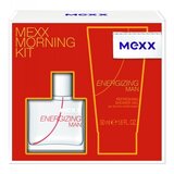 Mexx Energizing Man dovanų rinkinys, tualetinis vanduo 30ml + dušo želė 50ml