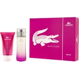 Lacoste Touch of Pink dovanų rinkinys, tualetinis vanduo 90 ml + kūno losjonas 150 ml