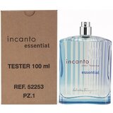 Salvatore Ferragamo Incanto Pour Homme Essential Tualetinis vanduo - Testeris, 100ml