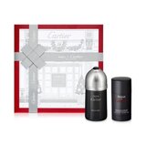 Cartier Pasha de Cartier Edition Noire Dovanų rinkinys Tualetinis vanduo 100ml + Tepamas Dezodorantasas 75ml
