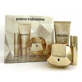 Paco Rabanne Lady Million dovanų rinkinys, parfumuotas vanduo 80ml + kūno losjonas 100ml + parfumuotas vanduo 10ml