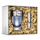 Paco Rabanne Invictus Dovanų rinkinys, Tualetinis vanduo 100ml + Tualetinis vanduo 10ml