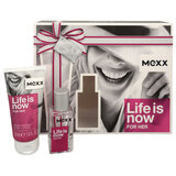 Mexx Life Is Now for Her Dovanų rinkinys, Tualetinis vanduo 15ml + Kūno losjonas 50ml