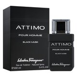 Salvatore Ferragamo Attimo Black Musk pour Homme Tualetinis vanduo, 100ml