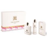 „Trussardi Donna 2011“ dovanų rinkinys, parfumuotas vanduo 100 ml + kūno losjonas 200 ml + dezodorantas 100 ml