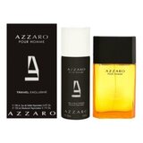 Azzaro Silver Black Dovanų rinkinys, Tualetinis vanduo 100ml + Purškliamas Dezodorantasas 150ml
