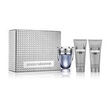 Paco Rabanne Invictus dovanų rinkinys, tualetinis vanduo 100 ml + balzamas po skutimosi 100 ml + dušo želė 100 ml