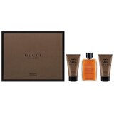 Gucci Guilty Absolute dovanų rinkinys, parfumuotas vanduo 50 ml + balzamas po skutimosi 50 ml + dušo želė 50 ml