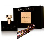 Bvlgari Splendida Jasmin Noir dovanų rinkinys, parfumuotas vanduo 100ml + + šilko šalikas