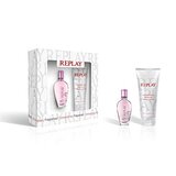 Replay Jeans Spirit! for Her Dovanų rinkinys, Tualetinis vanduo 20ml + Kūno losjonas 100ml