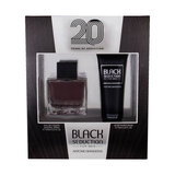Antonio Banderas Seduction in Black Dovanų rinkinys, Tualetinis vanduo 100ml + Balzamas po skutimosi 75ml