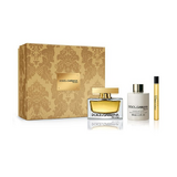 Dolce & Gabbana The One Gift rinkinys, parfumuotas vanduo 75ml + kūno losjonas 100ml + parfumuotas vanduo 10ml