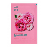 Minkštinamoji lakštinė kaukė su Damasko rožių ekstraktu (Pure Essence Mask Sheet) 20 ml