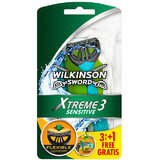 Vienkartinis skustuvas vyrams Wilkinson Xtreme3 Sensitive 4 vnt