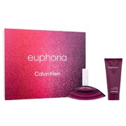 Calvin Klein Euphoria Woman dovanų rinkinys, parfumuotas vanduo 100ml + kūno losjonas 100ml