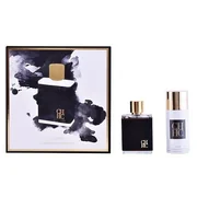Carolina Herrera CH for Men Dovanų rinkinys, Tualetinis vanduo 100ml + Purškliamas Dezodorantasas 150ml - pažeista pakuote