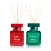 ipuro Essentials Peppermint Crush & Spiced Apple 2x50ml difuzorius dovanų dėžutėje