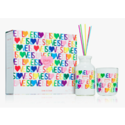 ipuro Limited Edition Love Is Love žvakė + difuzorius dovanų pakuotėje 50g / 50ml