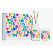 ipuro Limited Edition Love Is Love žvakė + difuzorius dovanų pakuotėje 50g / 50ml