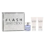 Jimmy Choo Flash  dovanų rinkinys, parfumuotas vanduo 100 ml + kūno losjonas 100 ml + dušo želė 100 ml