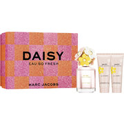 Marc Jacobs Daisy Eau So Fresh dovanų rinkinys, tualetinis vanduo 75 ml + kūno losjonas 75 ml + dušo želė 75 ml