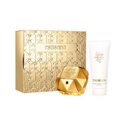 Paco Rabanne Lady Million dovanų rinkinys, parfumuotas vanduo 80ml + kūno losjonas 100ml