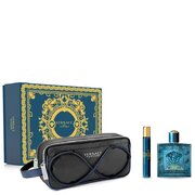 Versace Eros Dovanų rinkinys, Parfumuotas vanduo 100ml + Parfumuotas vanduo 10ml + kosmetikos krepšys 