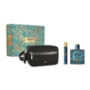 Versace Eros dovanų rinkinys, tualetinis vanduo 100 ml + tualetinis vanduo 10 ml + kosmetinis maišelis