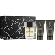 Yves Saint Laurent L´Homme Dovanų rinkinys, Tualetinis vanduo 100ml + Balzamas po skutimosi 50ml + Dušo želė 50ml