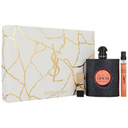 Yves Saint Laurent Opium Black Dovanų rinkinys, Parfumuotas vanduo 90ml + Parfumuotas vanduo 10ml + lūpų dažai 1.3ml