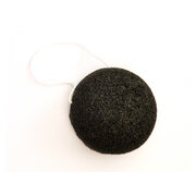 Konjac veido kempinė su aktyvia bambuko anglimi Bamboo Charcoal Konjac veido kempinė