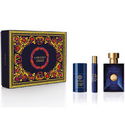 Versace Dylan Blue dovanų rinkinys, tualetinis vanduo 100 ml + tualetinis vanduo 10 ml + dezodorantas 75 ml