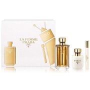 Prada La Femme Dovanų rinkinys, Parfumuotas vanduo 100ml + Parfumuotas vanduo (roll on) 10ml + Kūno losjonas 100ml