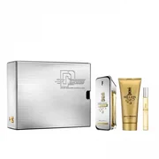 Paco Rabanne 1 Million Lucky Gift rinkinys, tualetinis vanduo 100 ml + tualetinis vanduo 10 ml + dušo želė 100 ml