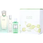 Hermes Un Jardin Sur Le Nil Dovanų rinkinys, Tualetinis vanduo 100ml + Tualetinis vanduo 15ml + Dušo želė 40ml