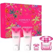 Versace Bright Crystal Absolu Dovanų rinkinys, Parfumuotas vanduo 90 ml + Kūno losjonas 100ml + Dušo želė 100ml + Parfumuotas vanduo 5ml