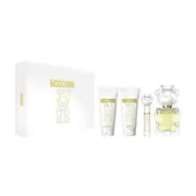 Moschino Toy 2 Dovanų rinkinys, Parfumuotas vanduo 100 ml + Parfumuotas vanduo 10ml + Dušo želė 100ml + Kūno losjonas 100ml