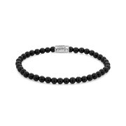 Rebel & Rose Bracelet Black Velvet RR-40107-S-S ladies