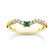Thomas Sabo Ladies Ring TR2398-971-7-54 V-shape size 54