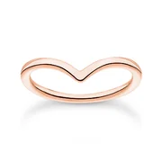 Thomas Sabo Ladies Ring TR2393-415-40-56 V-shape size 56